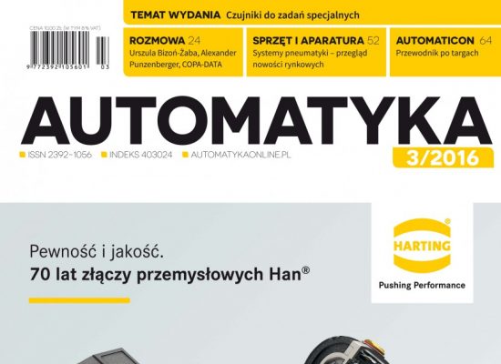 Okładka Automatyka 3/2016