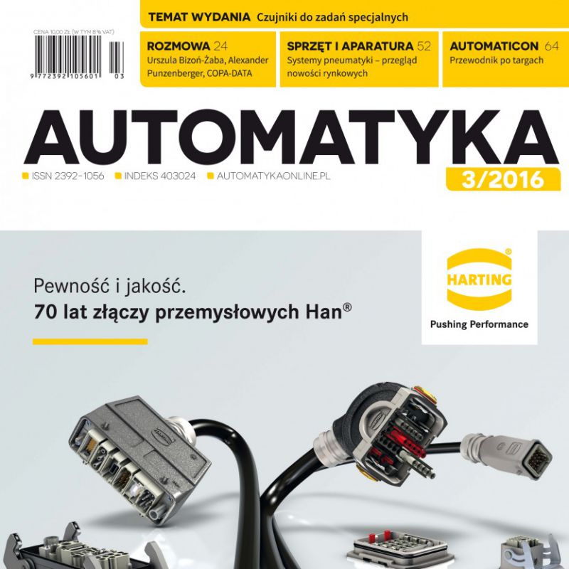 Okładka Automatyka 3/2016